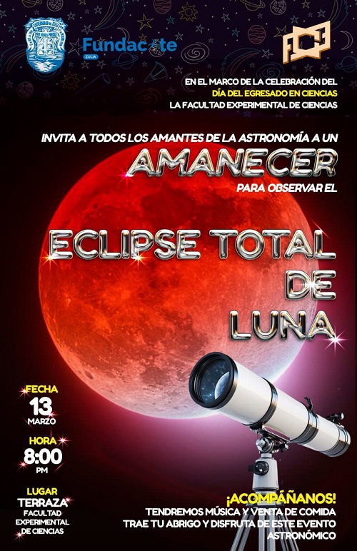 ¡Acompáñanos! Amanecer para observar el eclipse total de luna