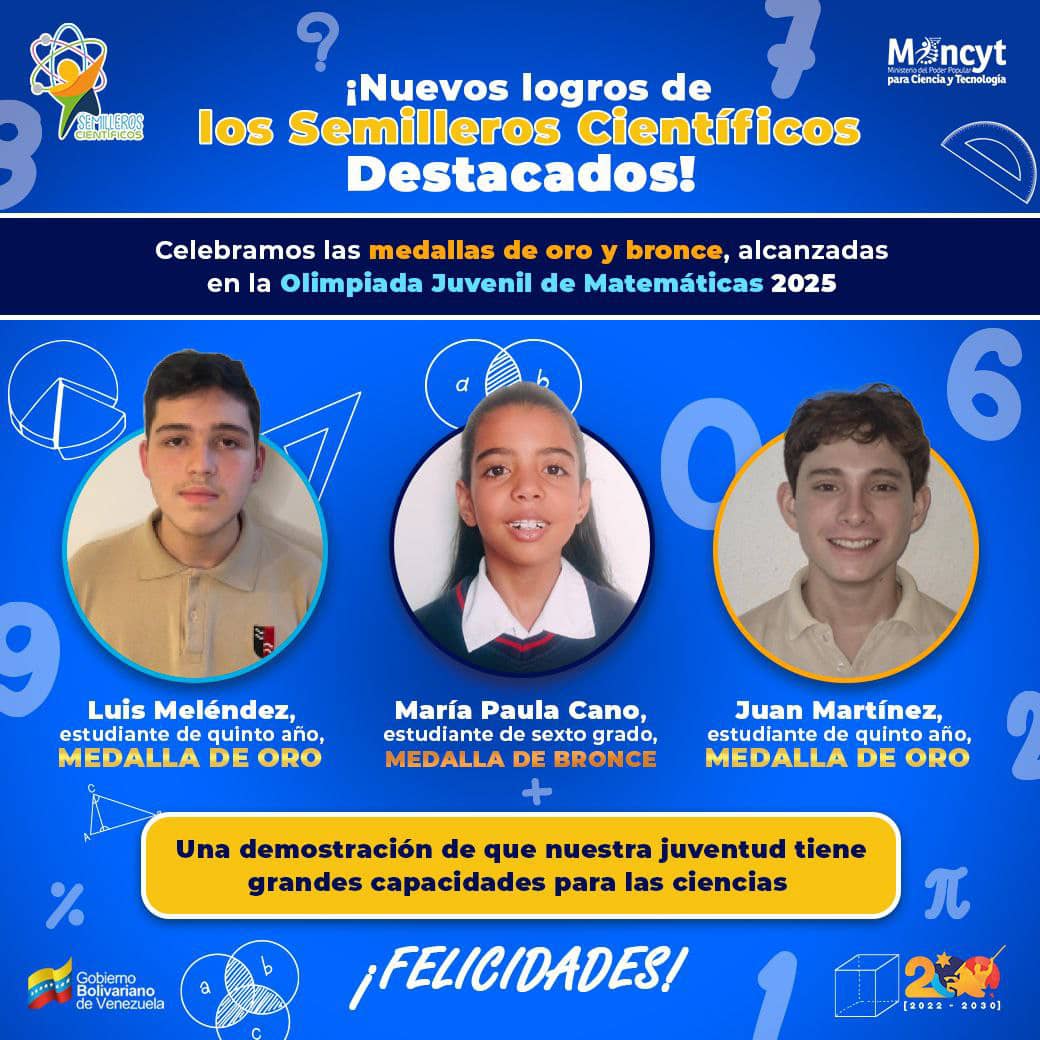 ¡Celebramos el talento y la excelencia de nuestra juventud científica!