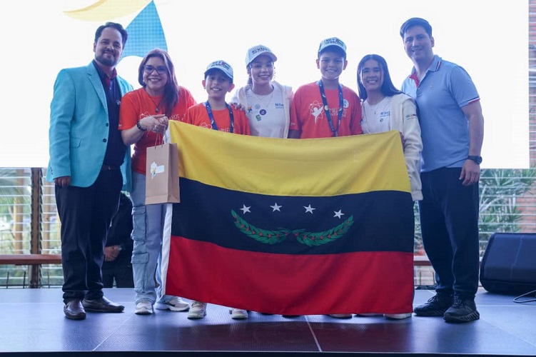 Ganadores de la Olimpiada Nacional de Robótica WRO-Venezuela