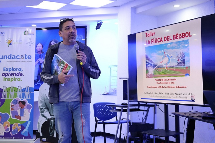 Estrategia didáctica «La física del béisbol» llega al Zulia para transformar la enseñanza científica